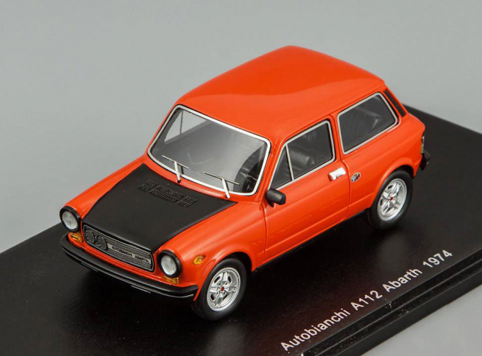 ABARTH Autobianchi A112 (1974), red / black