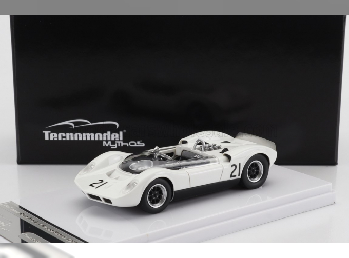 McLAREN Elva Mark 1 №21 Guards Trophy Brand Hatch (1965) G.Hill, White