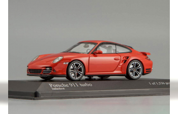 PORSCHE 911 Turbo 997 II Generation (2010), red