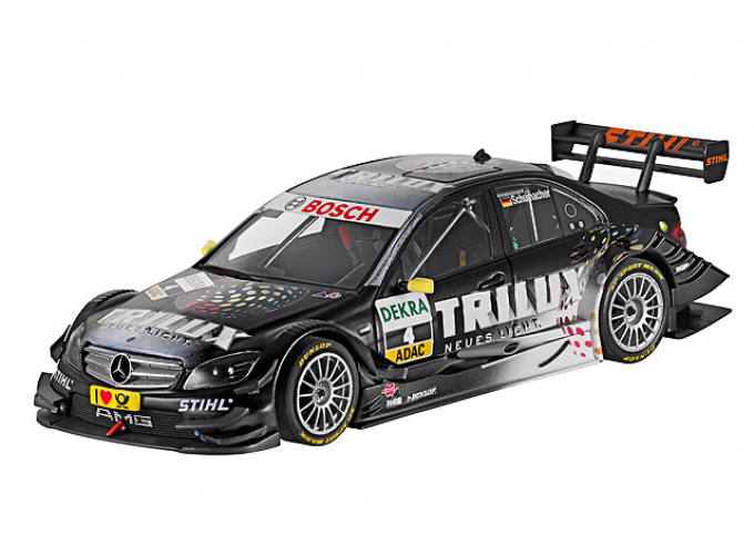 MERCEDES-BENZ AMG C-Class DTM Trilux Ralf Schumacher (2009), black