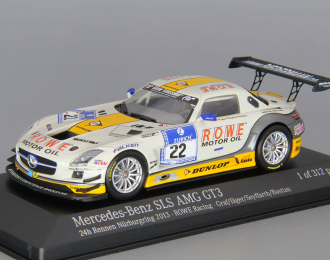 MERCEDES-BENZ SLS AMG GT3 ROWE Racing Graf / Jager / Seyffarth / Bastian ADAC Zurich 24h Nurburgring (2013), beige / yellow / grey