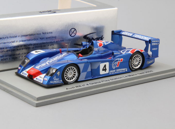 Audi R8 Oreca Play Station Test Car Le Mans 24h 2005 #4 from Japan