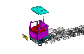 Сборная модель MAN ТГС 41.480 шасси 8х4