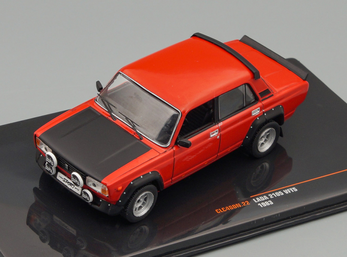 LADA 2105 VFTS (1983), red flatblack