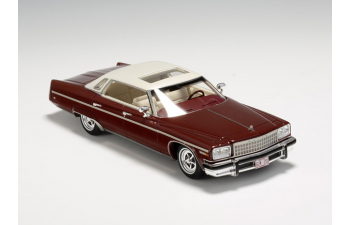 BUICK Electra 225 (1976), burgundy / white