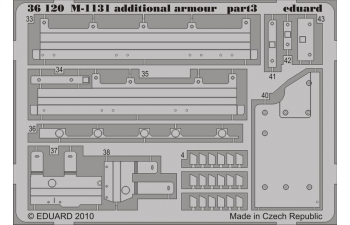 Фототравление для M-1131 additional armour