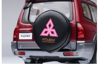 MITSUBISHI Pajero V73, red metallic