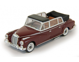 MERCEDES-BENZ 300D Limousine (1960), dark red