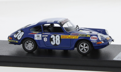 PORSCHE 911S #38 24h Le Mans R.Mazzia, J.Barth (1971), blue