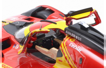 FERRARI 499P 6th 1812km Qatar WEC 2024 & Winner 24h LeMans Miguel Molina, Nicklas Nielsen, Antonio Fuoco (2024)