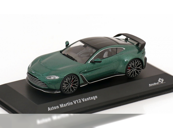 ASTON MARTIN V12 Vantage (2023), green metallic