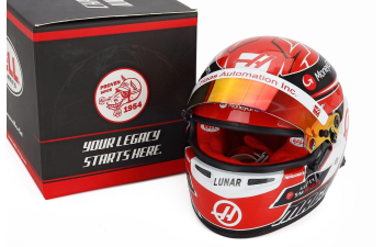 BELL HELMET Team Moneygram Haas N 20 F1 Vf-23 Kevin Magnussen (2023), Red Black