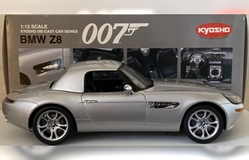 BMW Z8 The World Is Not Enough, James Bond, silver