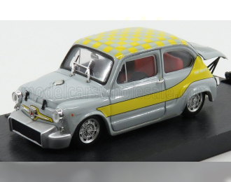 FIAT 600 ABARTH 1000 CORSA UFFICIALE Gr.5 LIVREA GIALLA (1958), GREY YELLOW