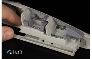 3D Декаль интерьера кабины RF-4C Phantom II (early) (Hasegawa) (малая версия) (с 3D-печатными деталями)