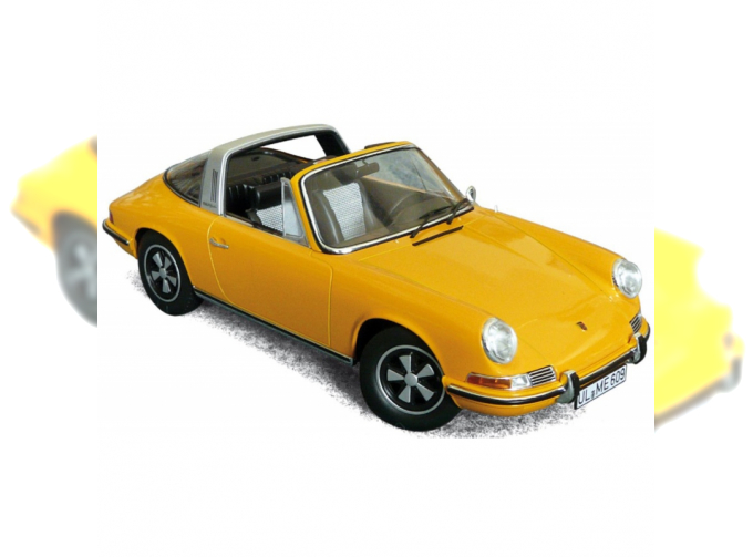 PORSCHE 911 E Targa (1969), orange