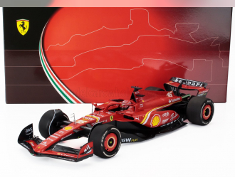 FERRARI F1 Sf-24 Team Scuderia Ferrari N 16 2nd Australian Gp (2024) Charles Leclerc - Polifoam Packaging, Red Black
