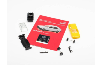 Сборная модель VOLKSWAGEN Golf II, желтый