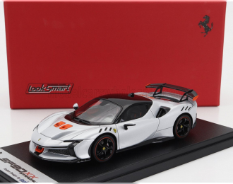 FERRARI Sf90 Xx Stradale (2024), Bianco Artico - White Orange Black