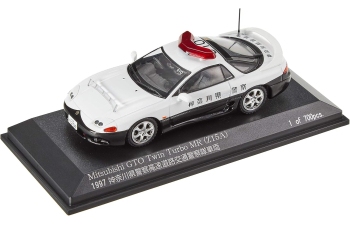 MITSUBISHI GTO Twin Turbo MR (Z15A) *Hjgh Way Police Car Kanagawa 510* (1997), black / white