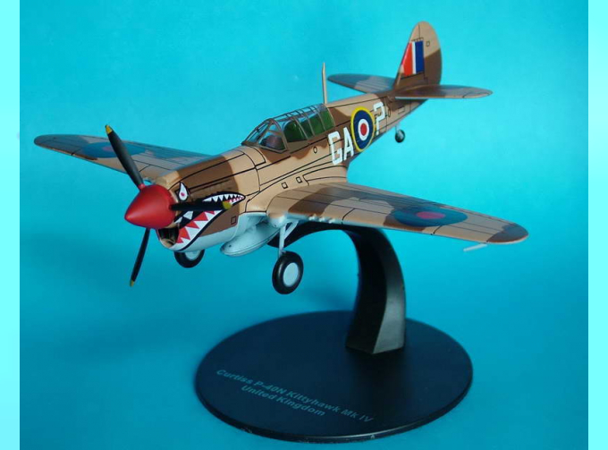 Curtiss P-40N Kittyhawk Mk IV United Kingdom, Samoloty II Wojny światowej