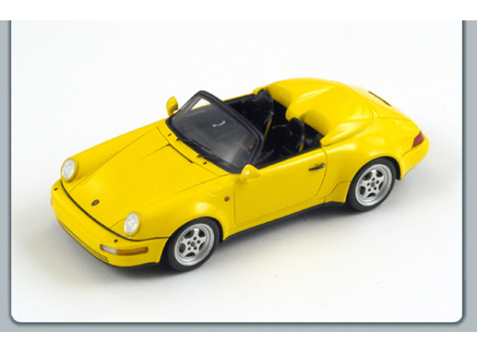 PORSCHE 964 Speedster Wide Body 1994, yellow