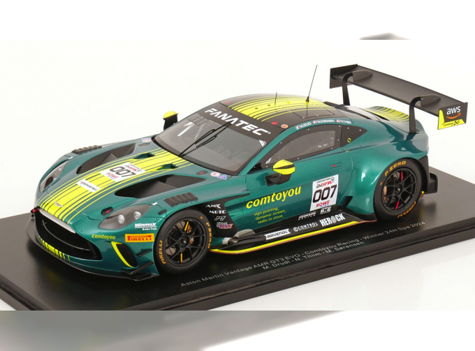 ASTON MARTIN Vantage AMR GT3 Evo Winner 24h Spa, Drudi/Thiim/Sorensen (2024)