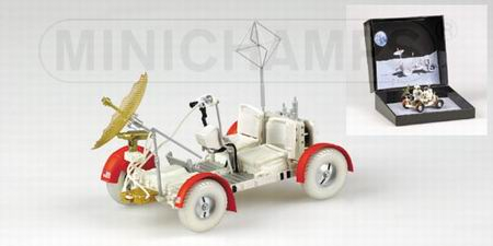 LRV Moon Car Apollo 15 (1971), white