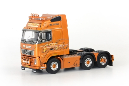 VOLVO FH2 Globetrotter XL Single truck - Guldager “El Toro”, Premium Line 1:50, оранжевый