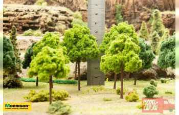 Дерево для архитектурного макета 5-7 см. (светлая крона)