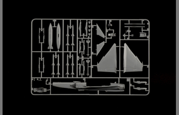 Сборная модель самолет JAS-39D двухместный
