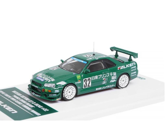 NISSAN Skyline GT-R (R34) #32 Prince Chiba Falken (1999), green