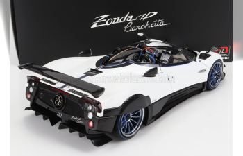 PAGANI Zonda Hp Barchetta (2018), Carbon Fibre White