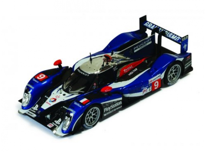 PEUGEOT 908 9 S.BOURDAIS – S.PAGENAUD – P.LAMY LMP1 2nd Le Mans 2011, blue