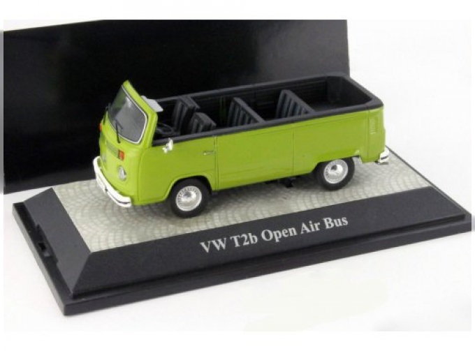 VOLKSWAGEN T2b Open Air Bus 1973 Light Green