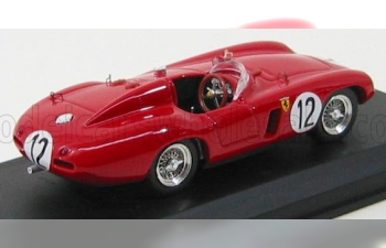 FERRARI 750 Monza Spider 3.0l Ch.0440 Team Helde №12 24h Le Mans (1955) J.lucas - Helde, Red