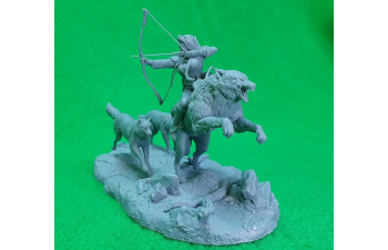 Сборная модель Миниатюра "Василиса на волке"