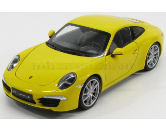 PORSCHE 911 991 Carrera S Coupe (2013), yellow