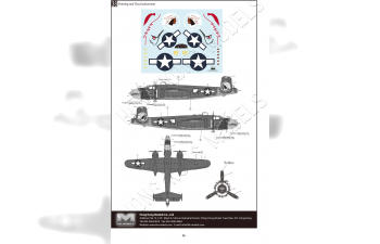 Сборная модель B-25J Strafer