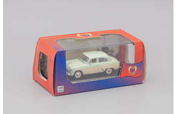 МОСКВИЧ 407 (1957), светло-зеленый / бежевый