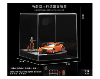 Street 17 with figure and accessory, various