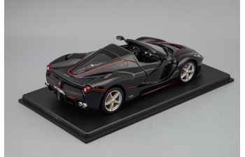 FERRARI Laferrari Aperta Spider (2016) - Con Vetrina - With Showcase, Black Met