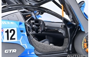 McLAREN Senna GTR #12 Press 2021, blue