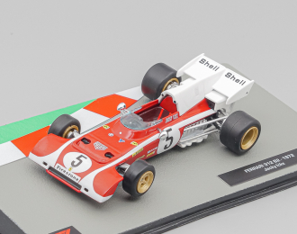 FERRARI F1 312B2 Scuderia Ferrari #5 Season (1972) Jacky Ickx, red / white