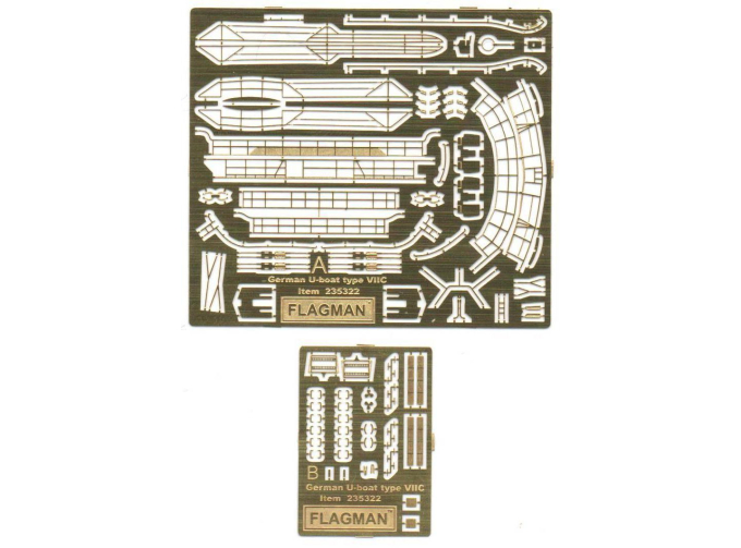 Сборная модель Набор ФТД для модели подводной лодки типа VII C спец.