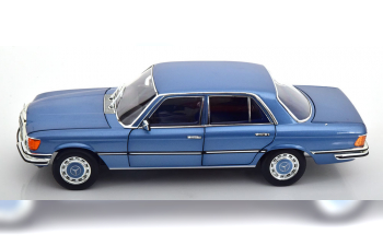 MERCEDES-BENZ 350 SE W116 (1973), light blue-metallic