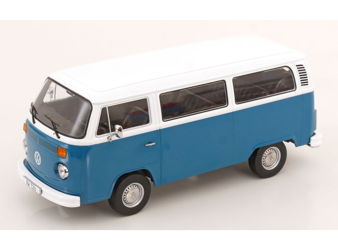 VOLKSWAGEN T2b Bus (1972), blue white