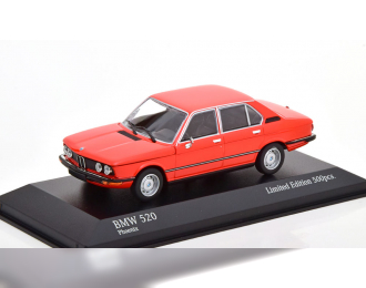 BMW 520 E12 1974, red