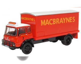 BEDFORD TK Box Van Macbraynes (1978), red