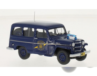 JEEP Willys Station Wagon "Michigan State Police" 1954